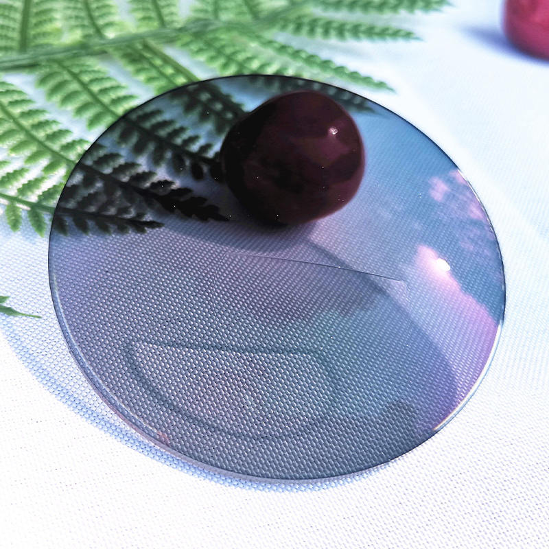 Objectif plat photochromique bifocal 1.56 HMC/SHMC