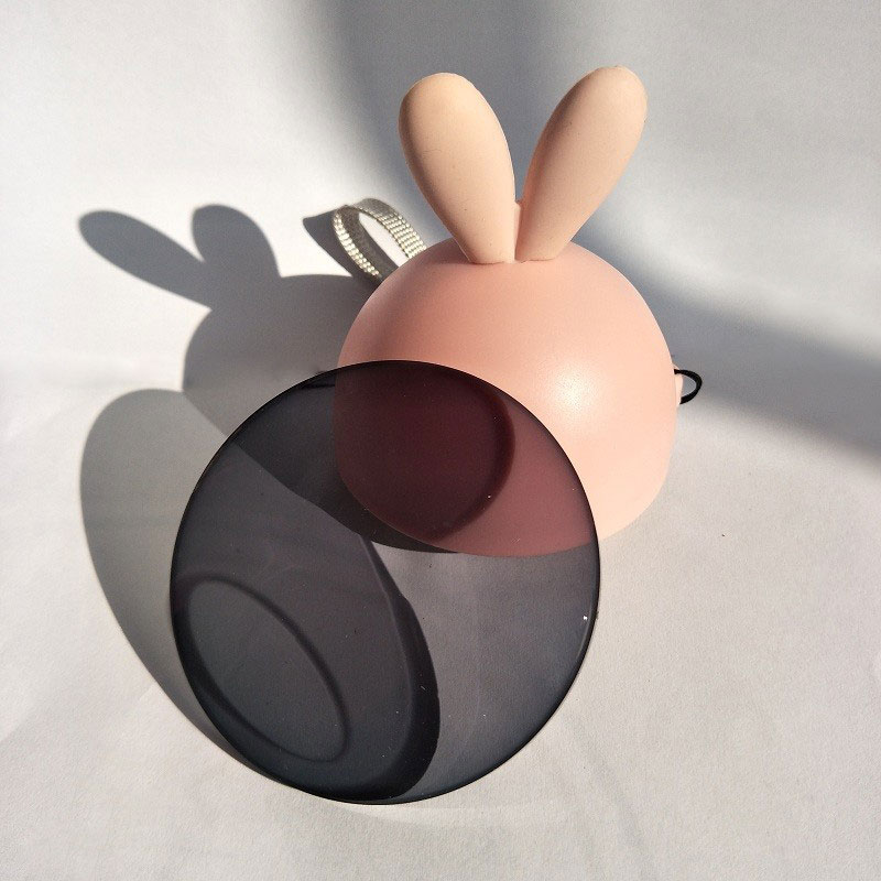 Objectif rond photochromique bifocal 1.56 HMC/SHMC