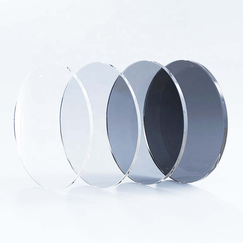 Lentille photochromique bloc bleu 1.67 HMC/SHMC