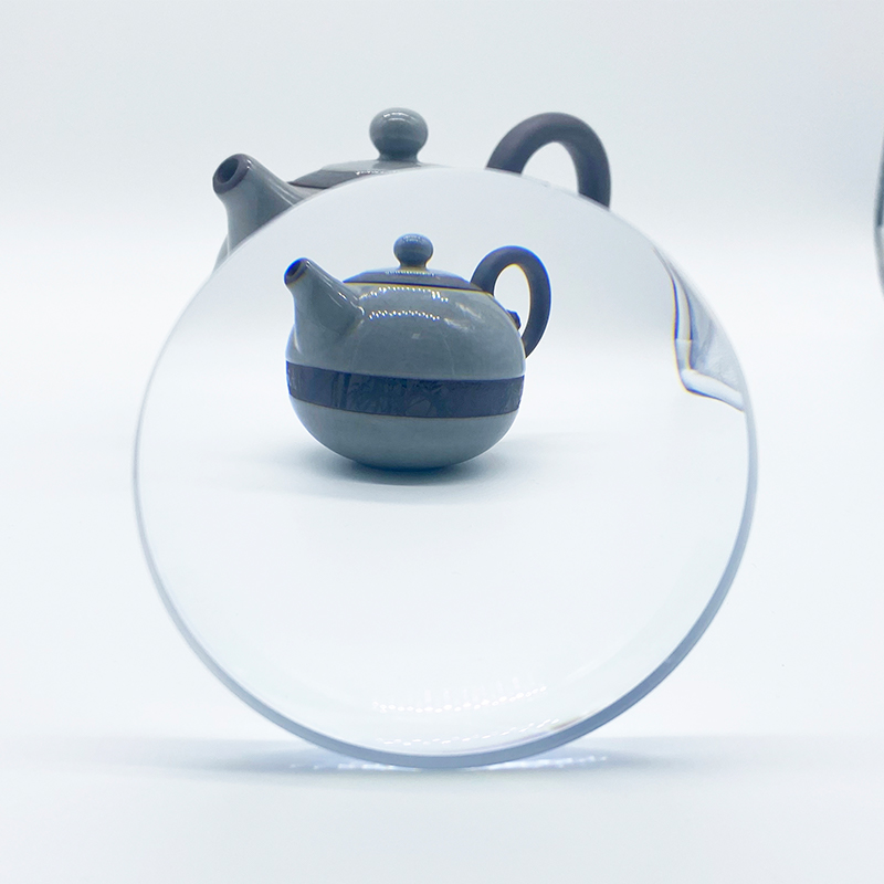 Lentille unifocale semi-finie à bloc bleu 1,74