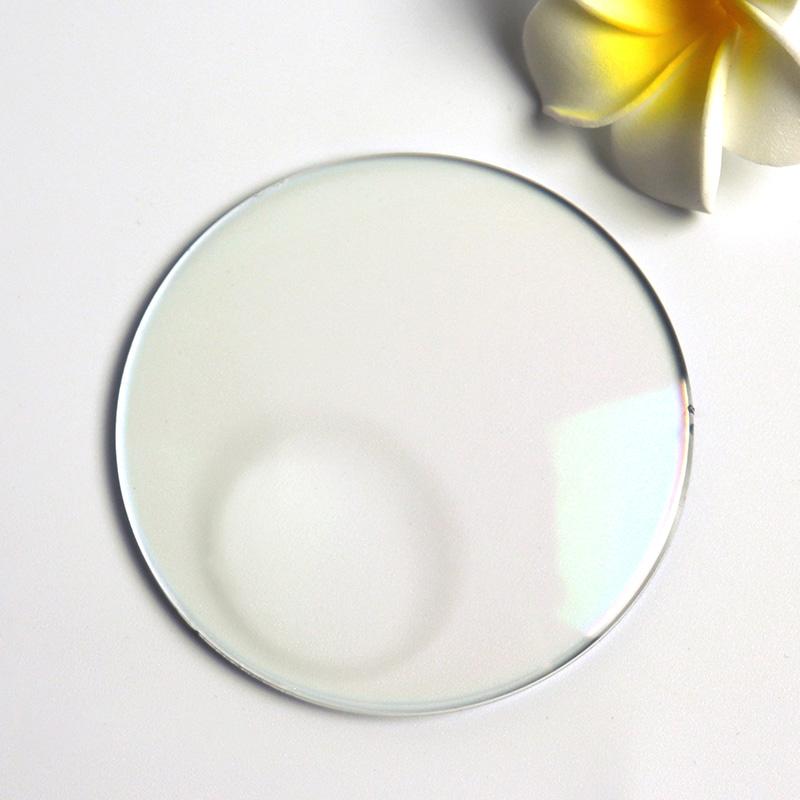 RX 1.499 1.56 1.60 1.67 1.74 lentille photochromique bifocale bifocale à dessus rond à bloc bleu progressif à vision unique