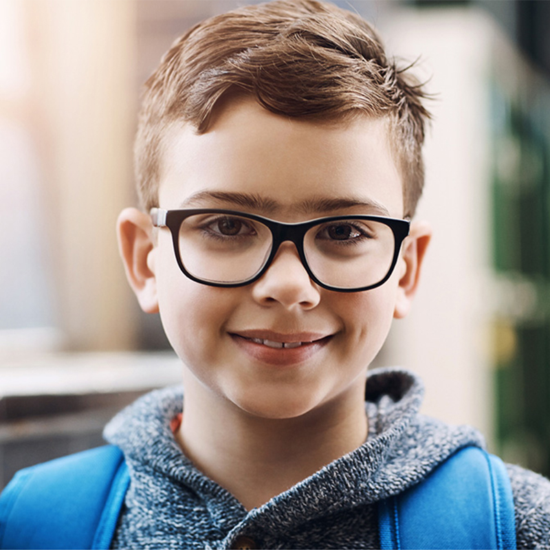 Lentille de contrôle de myopie circulaire octogonale